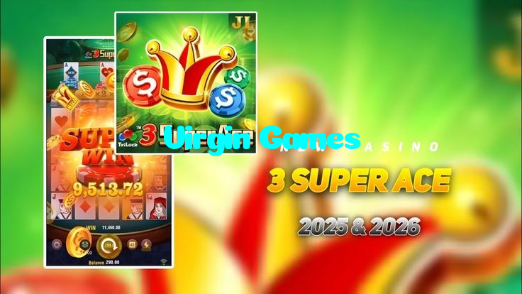 Virgin Games casino presented on mobile device in Pakistan with slots and live games